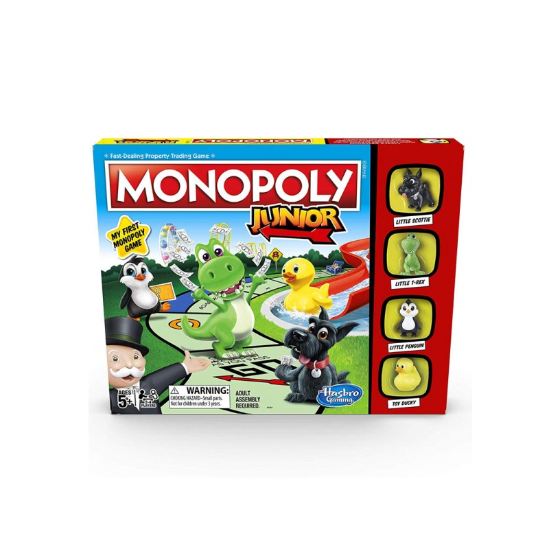 Hasbro - Επιτραπέζιο - Monopoly Junior, Ελληνική Έκδοση A6984