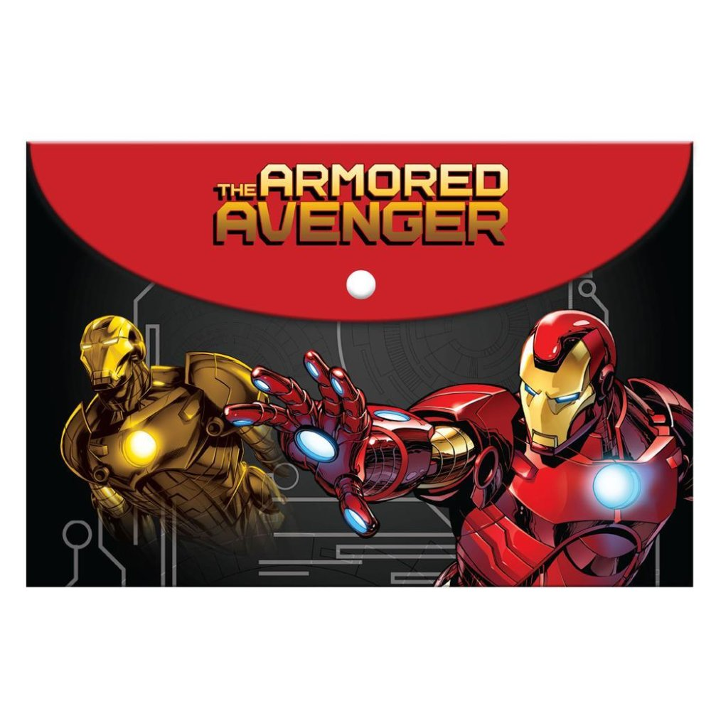 Diakakis - Φάκελος Κουμπί A4, Iron Man, The Armored Avenger 506121