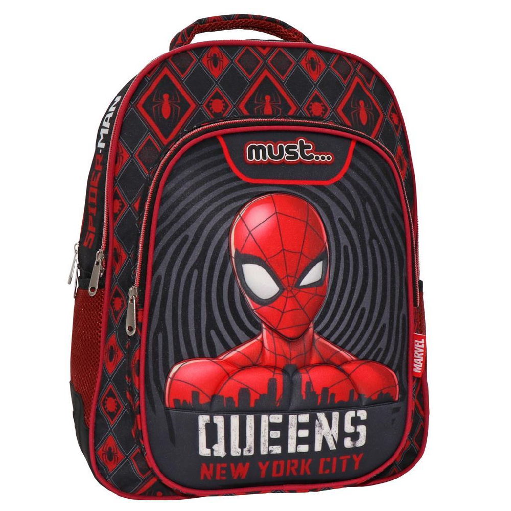 Diakakis – Τσάντα Πλάτης Δημοτικού Must, Spiderman, Queens New York City 508107