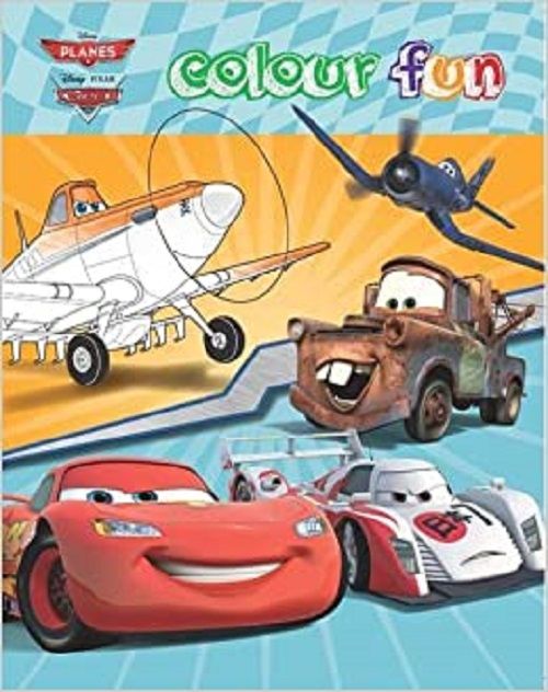 Colour Fun - Disney Planes And Cars