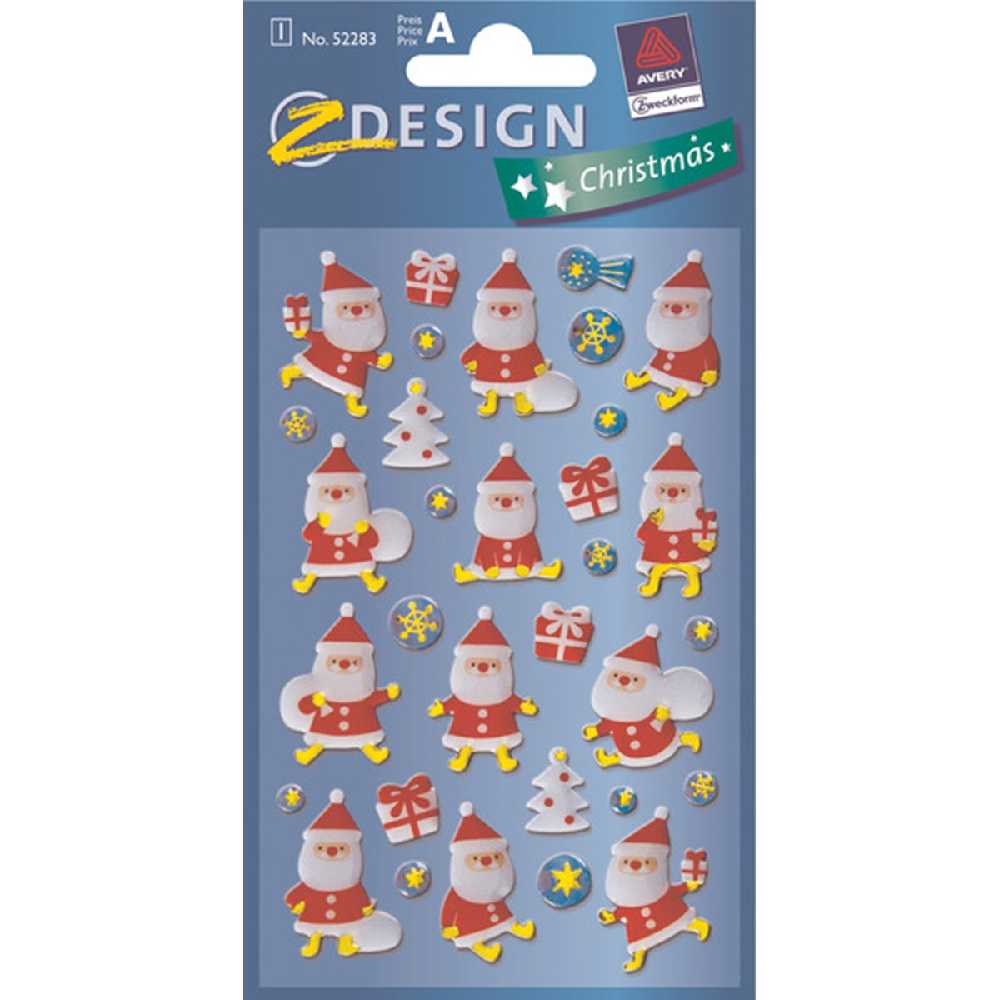 ZDesign - Αυτοκολλητάκια, Glossy Foli, Santa Claus 52283