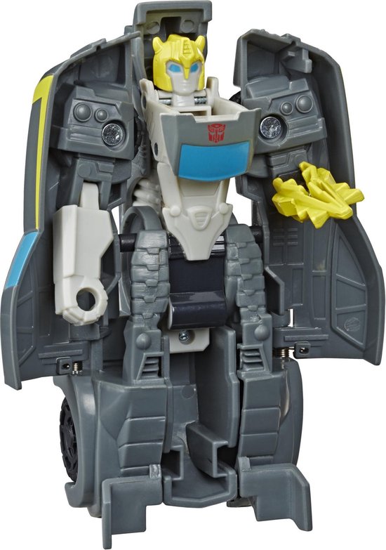 Hasbro - Transformers - Cyberverse 1 Step Changer Stealth Force Bumblebee E7074