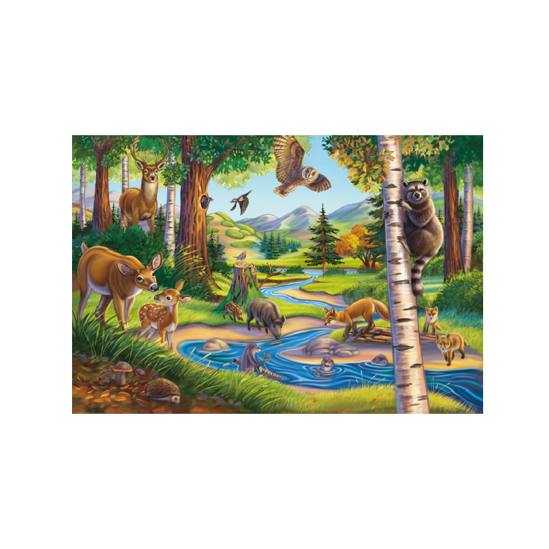 Schmidt Spiele - Puzzle 3 In 1 My Favourite Animals 48/48/48 Pcs 56203