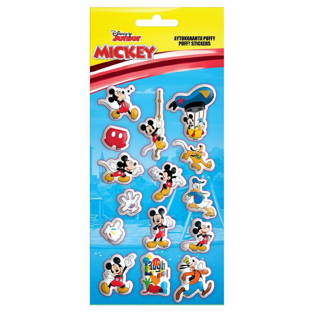 Diakakis - Αυτοκόλλητα Puffy, Mickey Mouse 562874