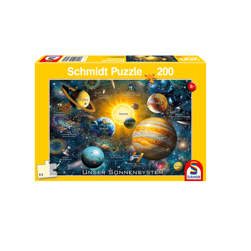 Schmidt Spiele – Puzzle Our Solar System 200 Pcs 56308