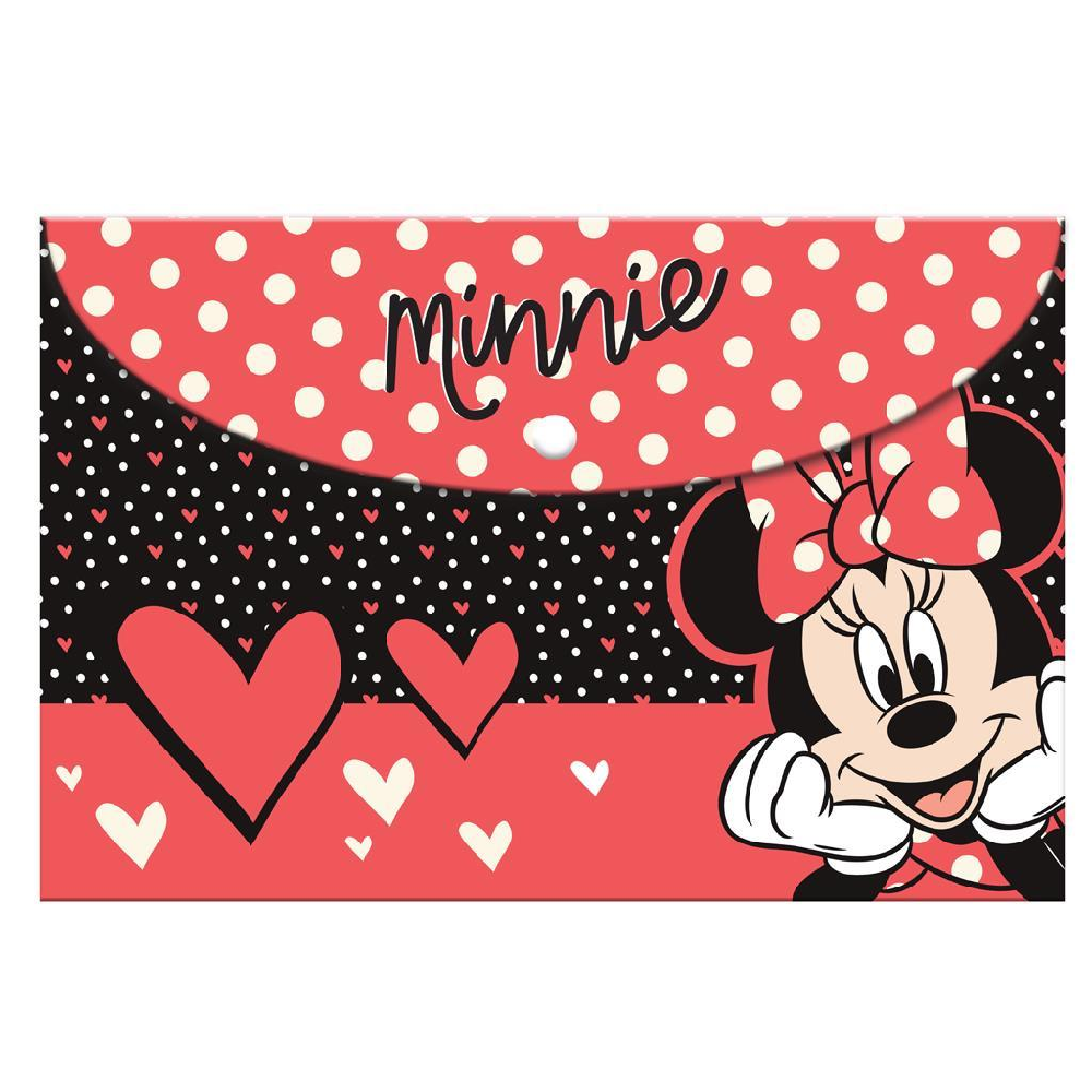 Diakakis - Φάκελος Κουμπί A4, Disney Minnie Mouse 563570
