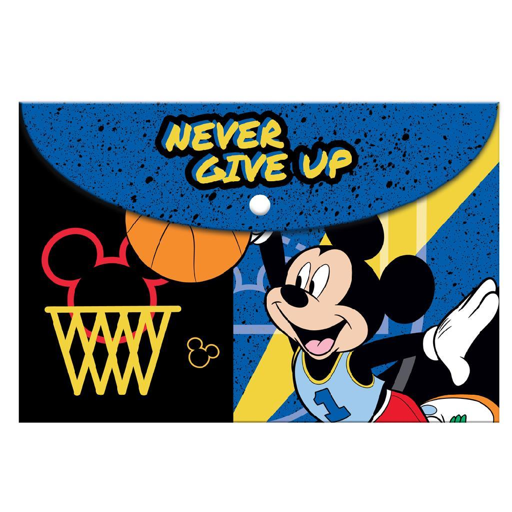 Diakakis - Φάκελος Κουμπί A4, Disney Mickey Mouse 563572