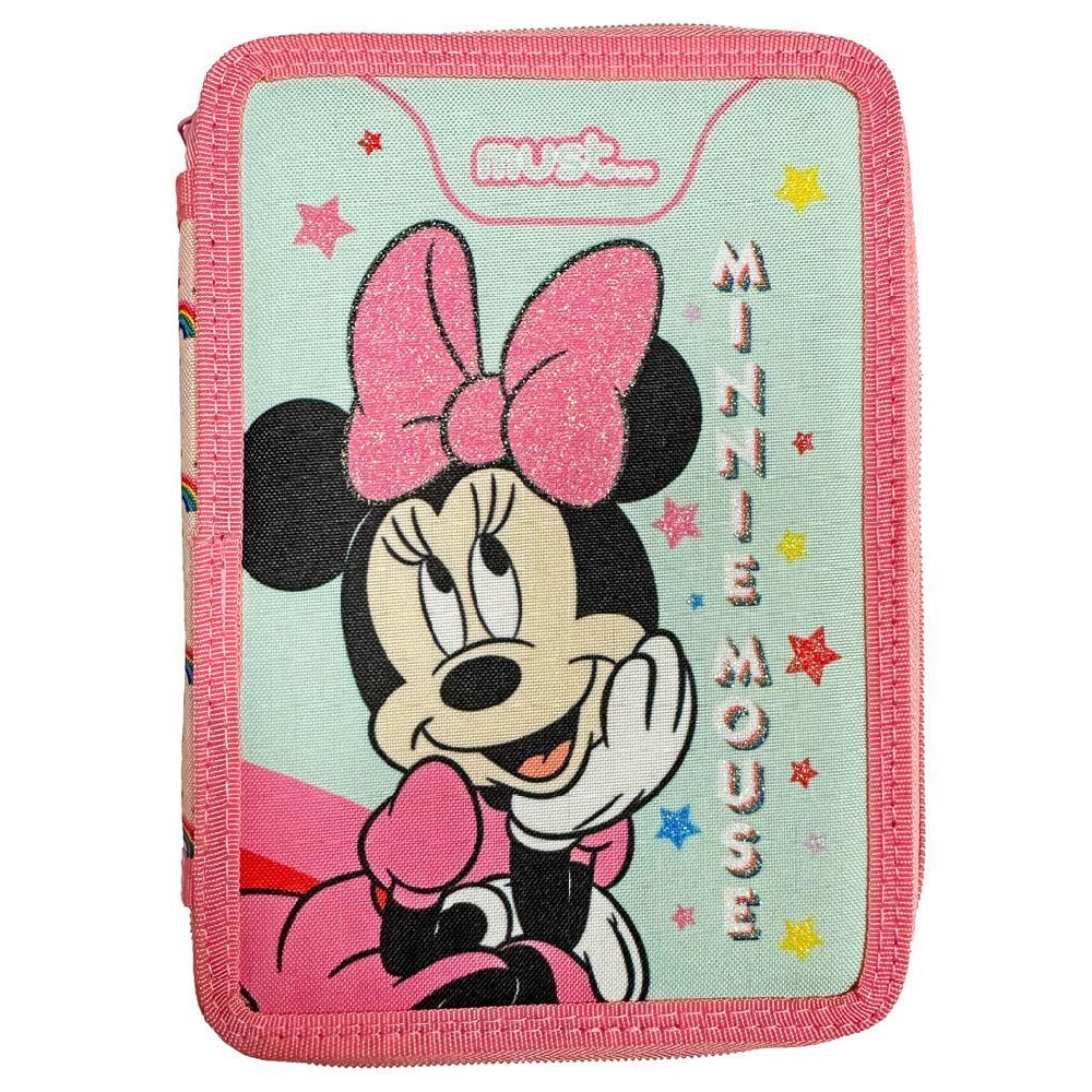 Diakakis - Κασετίνα Διπλή Γεμάτη Must, Disney Minnie Mouse 563590