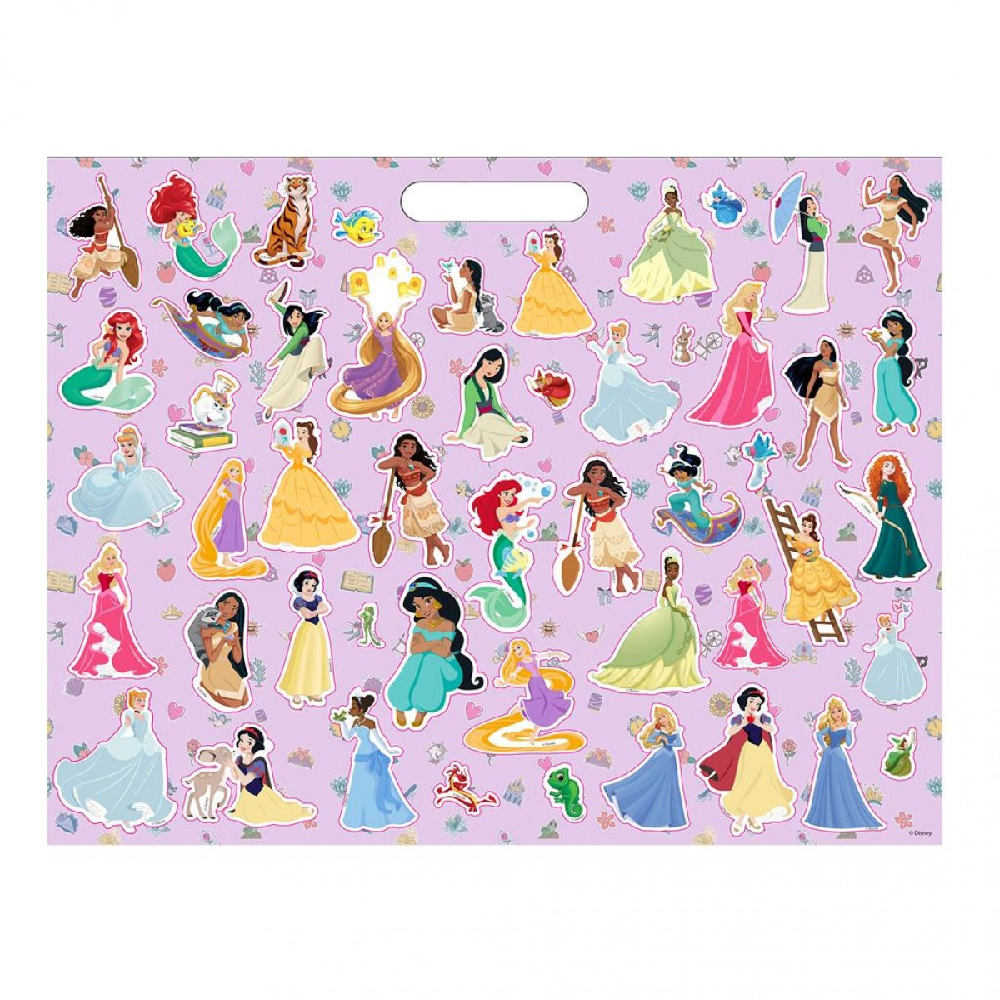 Diakakis - Μπλοκ Χρωματισμού & Αυτοκόλλητα Disney Princess 563602