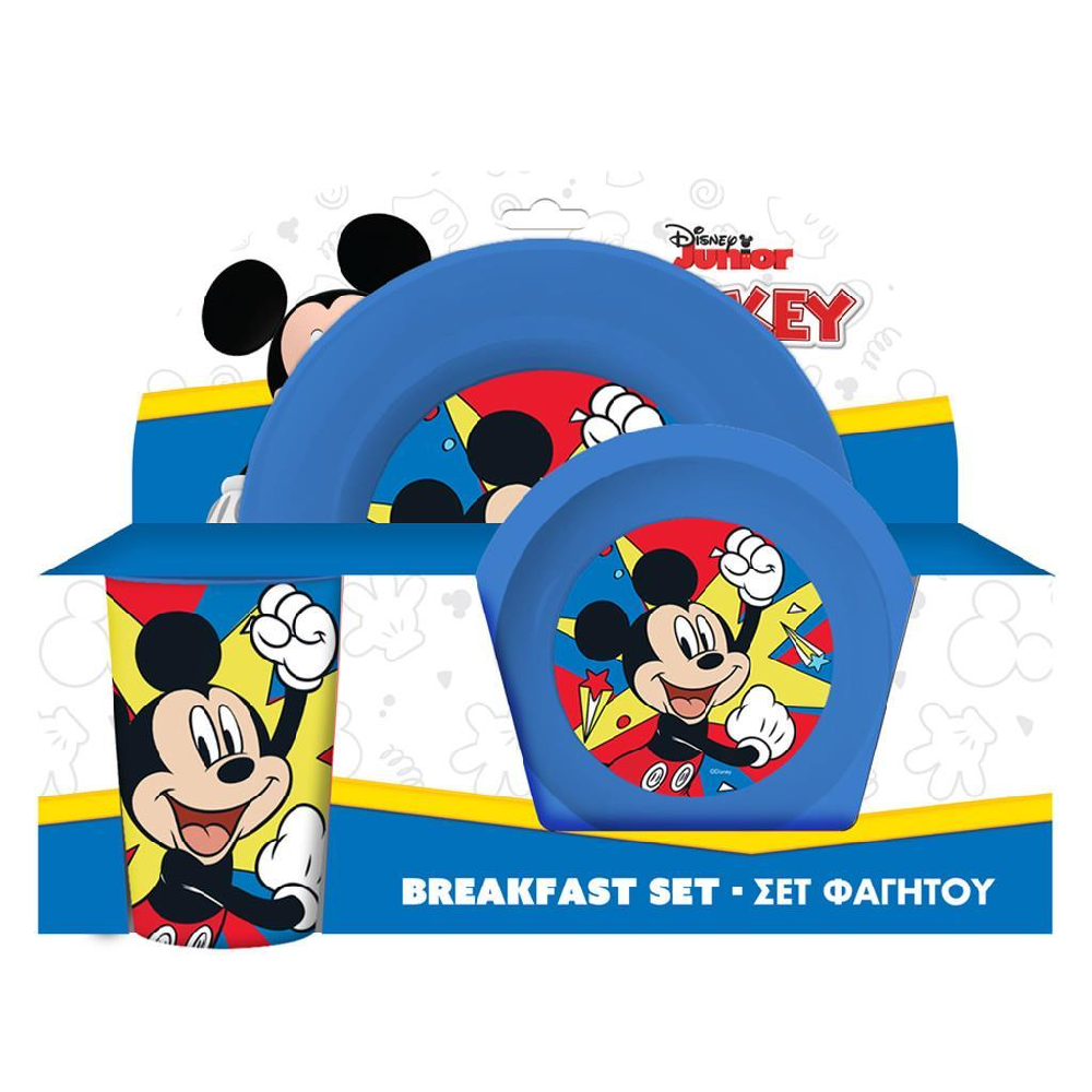 Diakakis - Σετ Φαγητού 3 Τμχ  Disney Mickey 563781