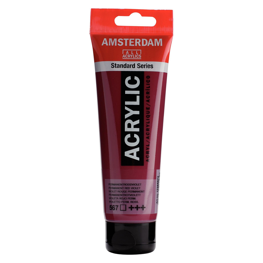 Royal Talens - Ακρυλικό Χρώμα Amsterdam Standard, Permanent Red Violet (567) 120 ml 17095672