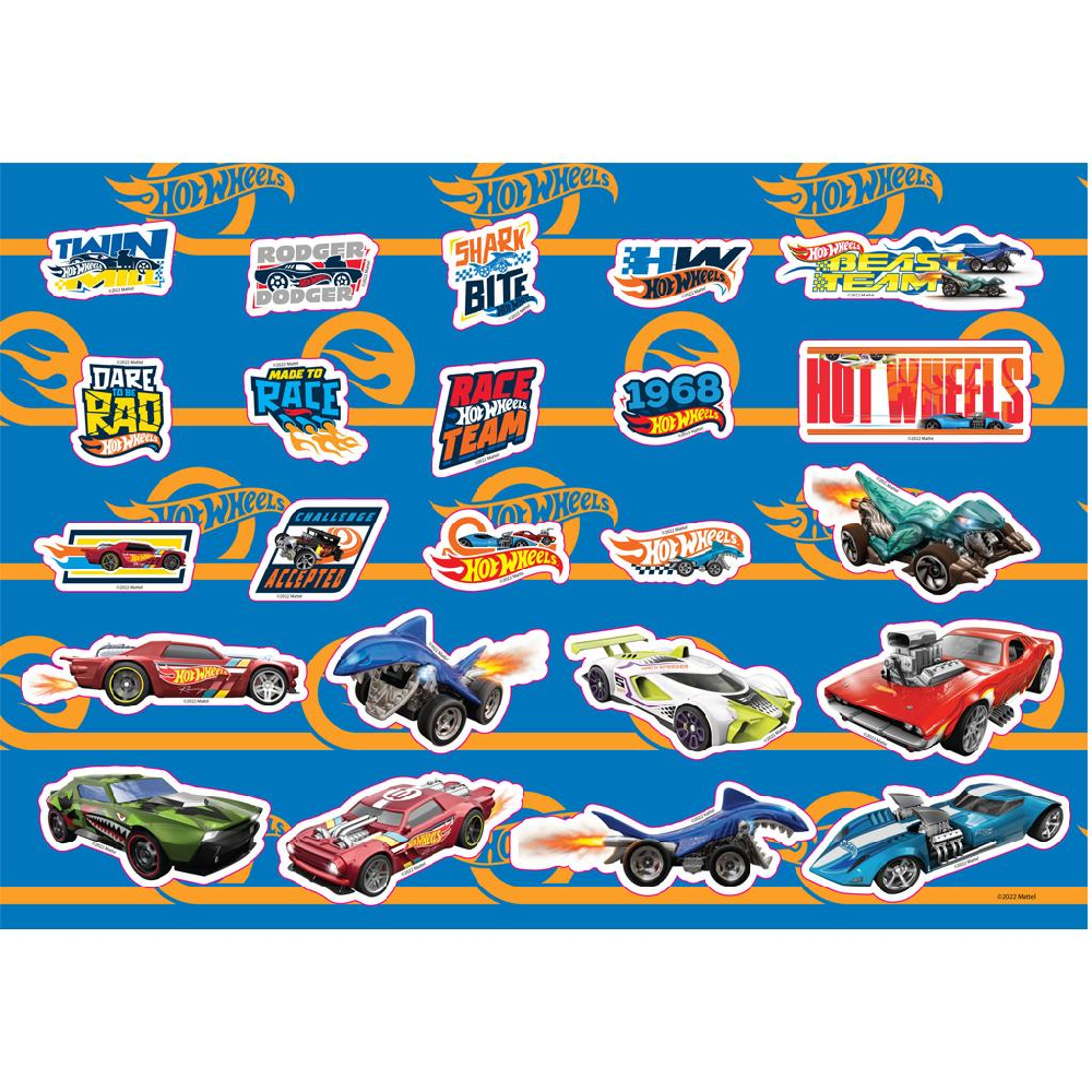 Diakakis - Μπλόκ Ζωγραφικής Hot Wheels 40Φ 23x33cm 570255