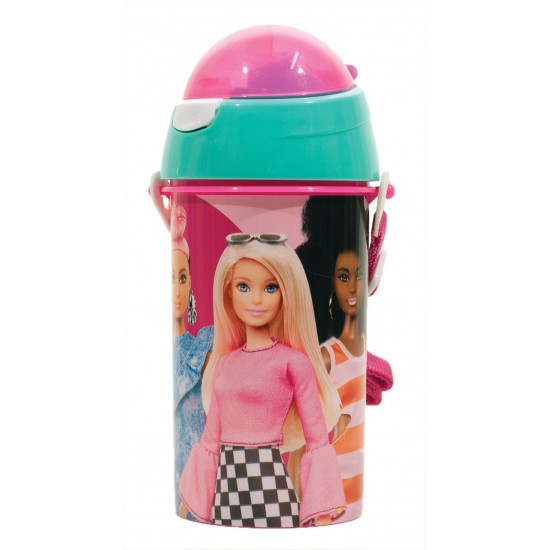 Gim Παγούρι Πλαστικό Barbie & Friends 500ml 571-16209