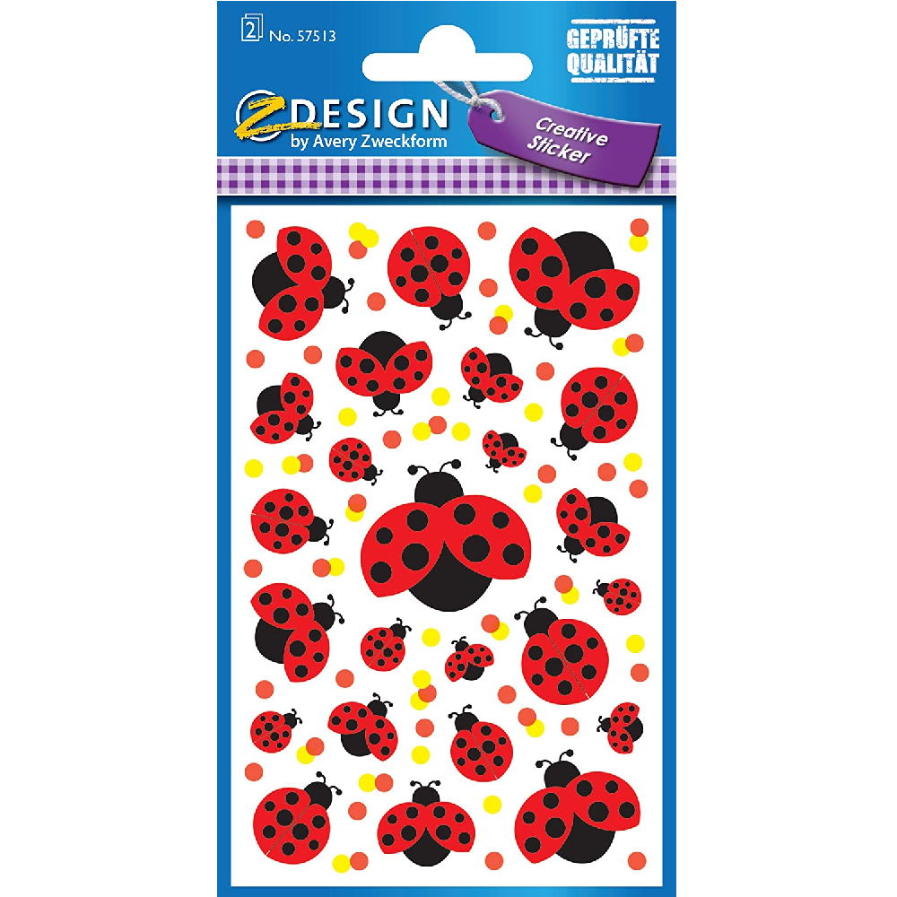 ZDesign - Αυτοκολλητάκια, Good Luck Ladybug 57513