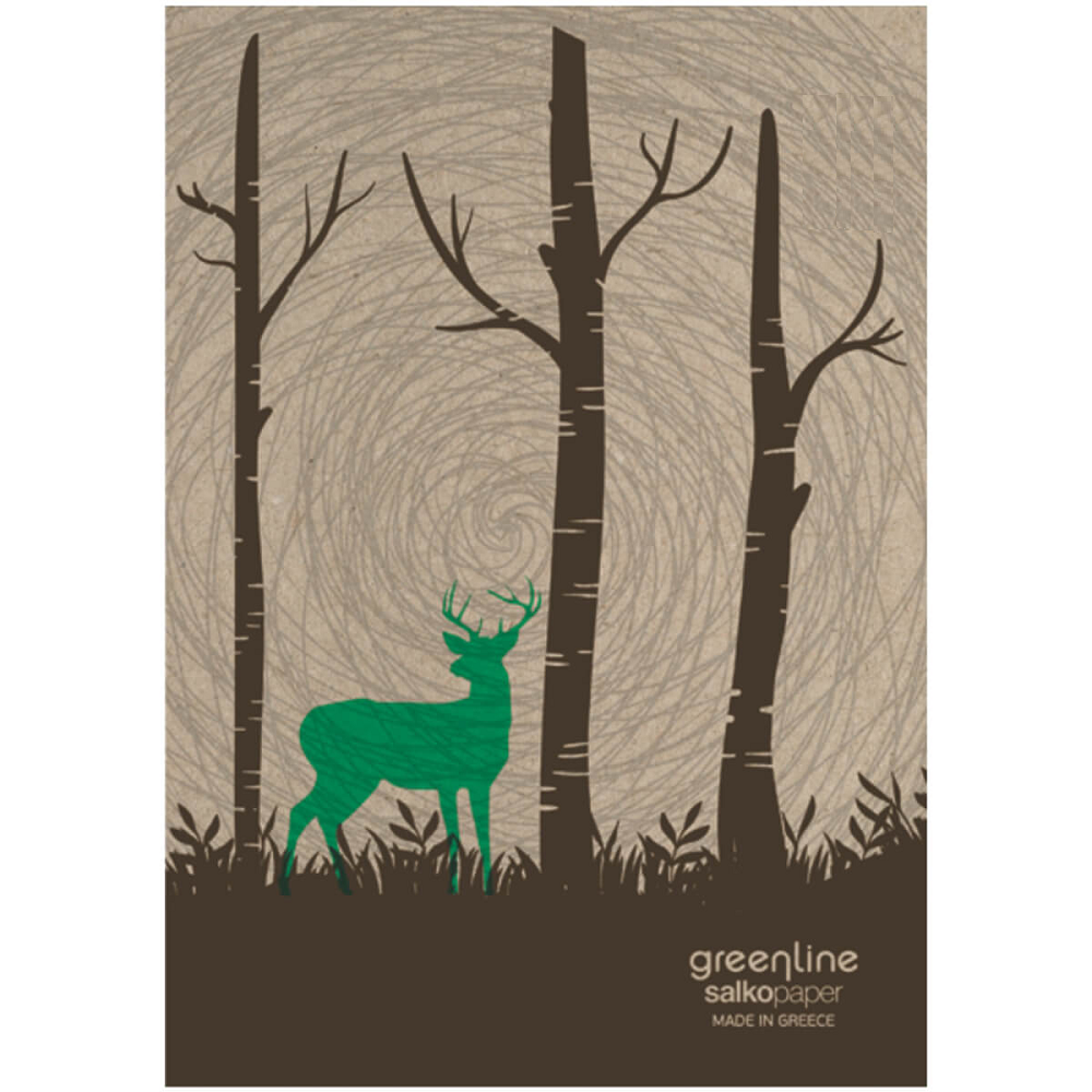 Salko Paper - Τετράδιο Greenline A4, 40 Φύλλα 6001