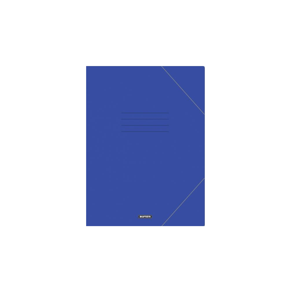 Χαρτοσύν - Ντοσιέ Με Λάστιχο Πρεσπάν, Μπλε 600911