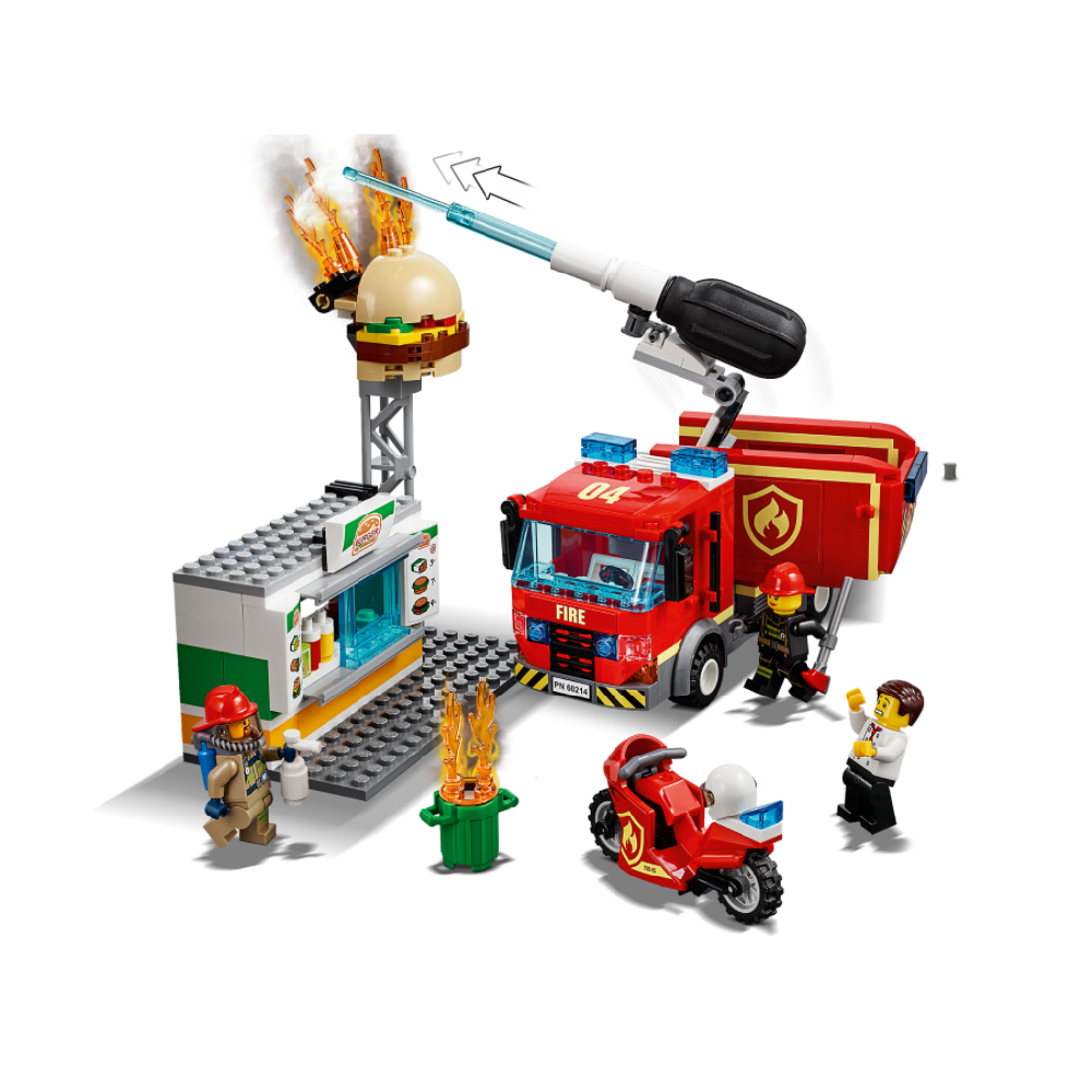 Lego City - Burger Bar Fire Rescue 60214