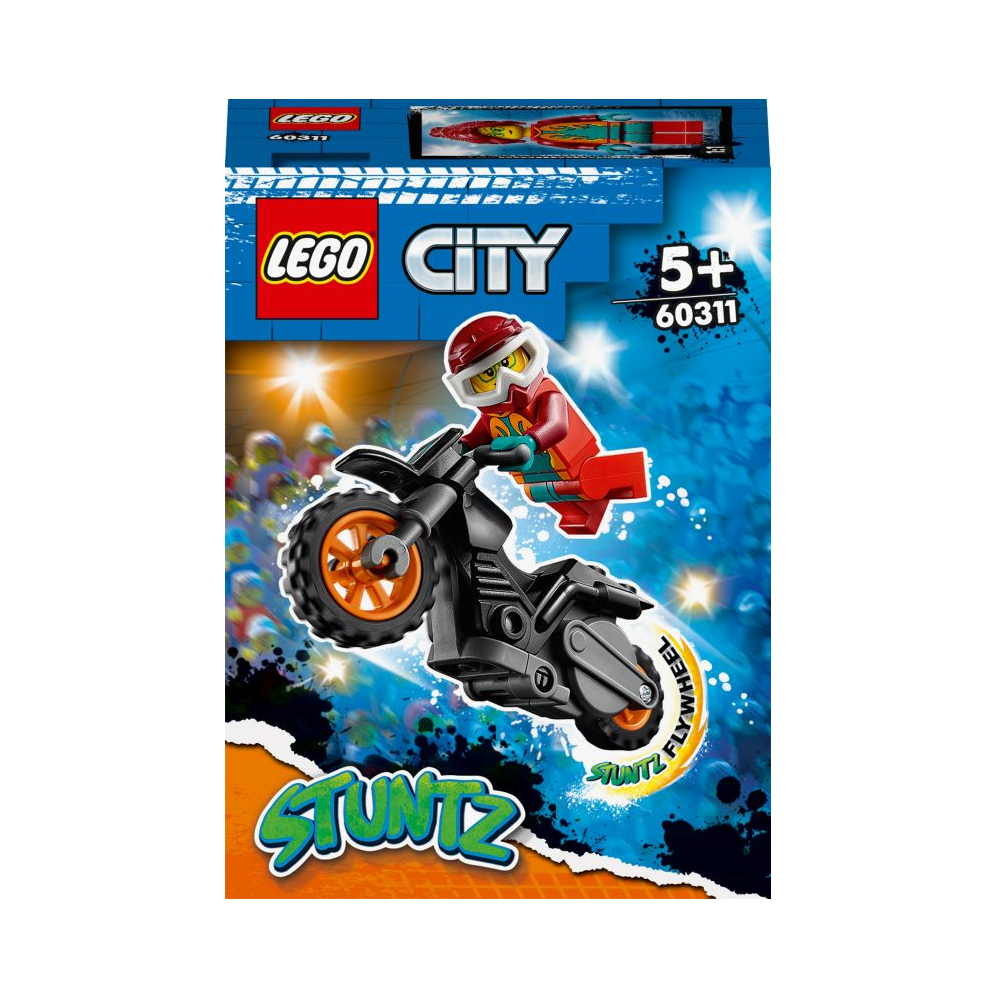 Lego City - Fire Stunt Bike 60311