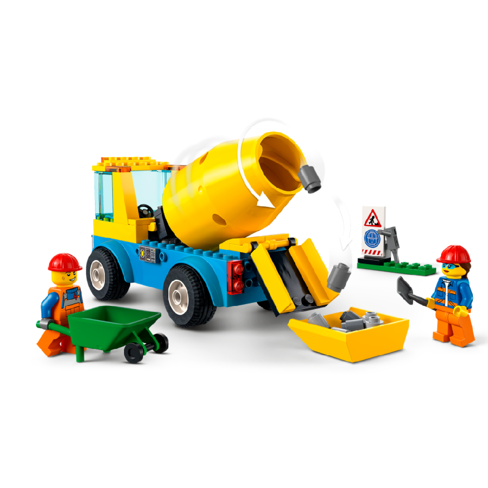 Lego City - Cement Mixer Truck 60325