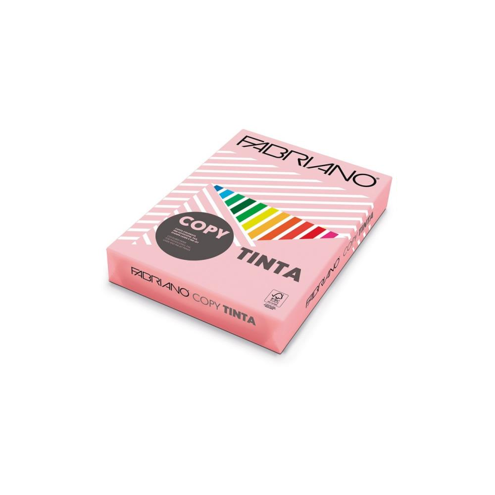Fabriano - Χαρτί Εκτύπωσης Tinta Χρωματιστό, Pink A4 160gr 250 Φύλλα (1 Δεσμίδα) 61416021