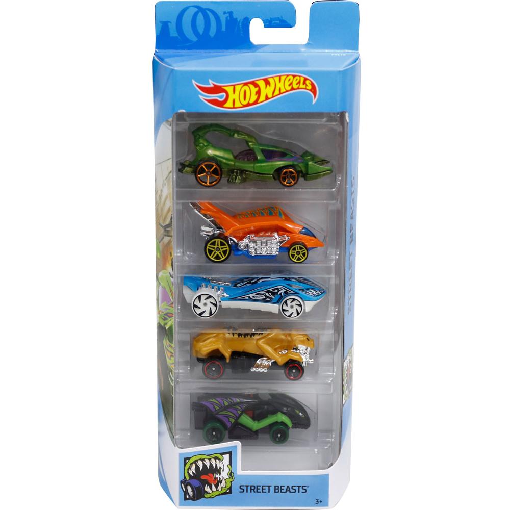 Mattel Hot Wheels – Αυτοκινητάκια 1:64 Σετ Των 5 Street Beasts FYL10 (01806)