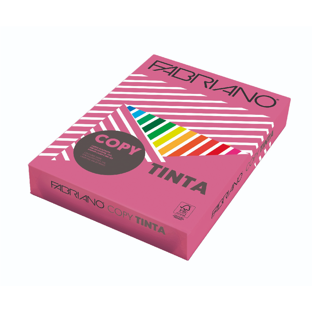 Fabriano - Χαρτί Εκτύπωσης Tinta Χρωματιστό, Fuchsia A4 80gr 500 Φύλλα (1 Δεσμίδα) 68621297