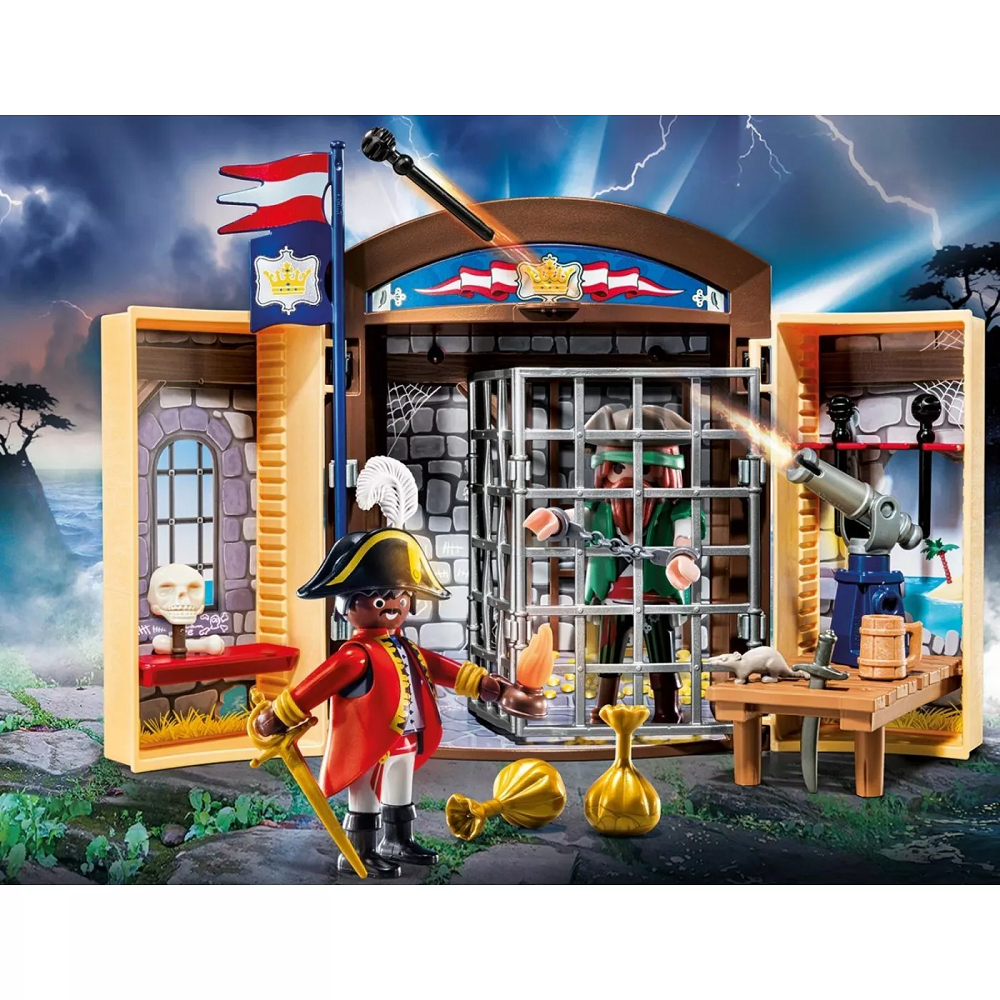 Playmobil Pirates - Play Box, Περιπέτειες Των Πειρατών 70506