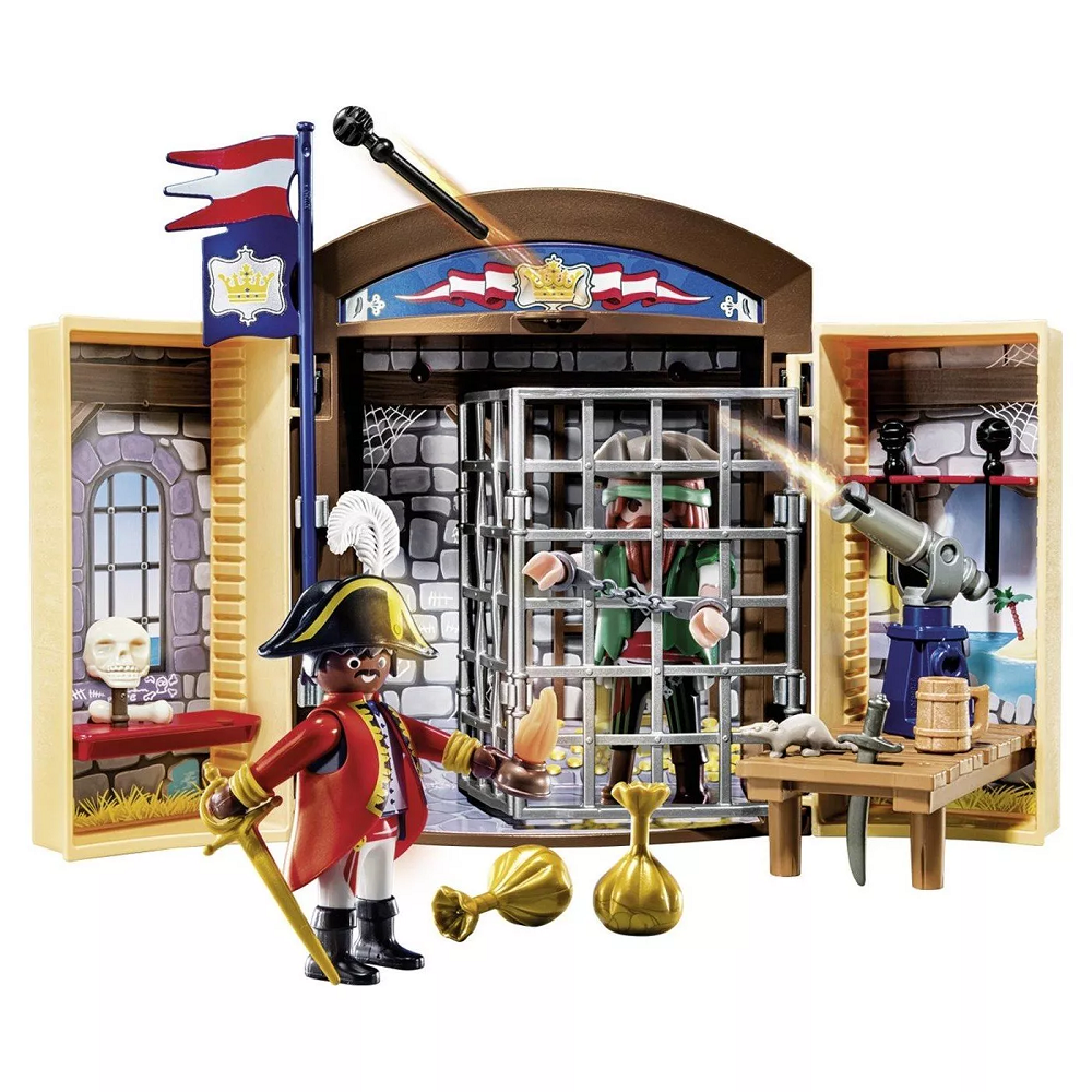 Playmobil Pirates - Play Box, Περιπέτειες Των Πειρατών 70506