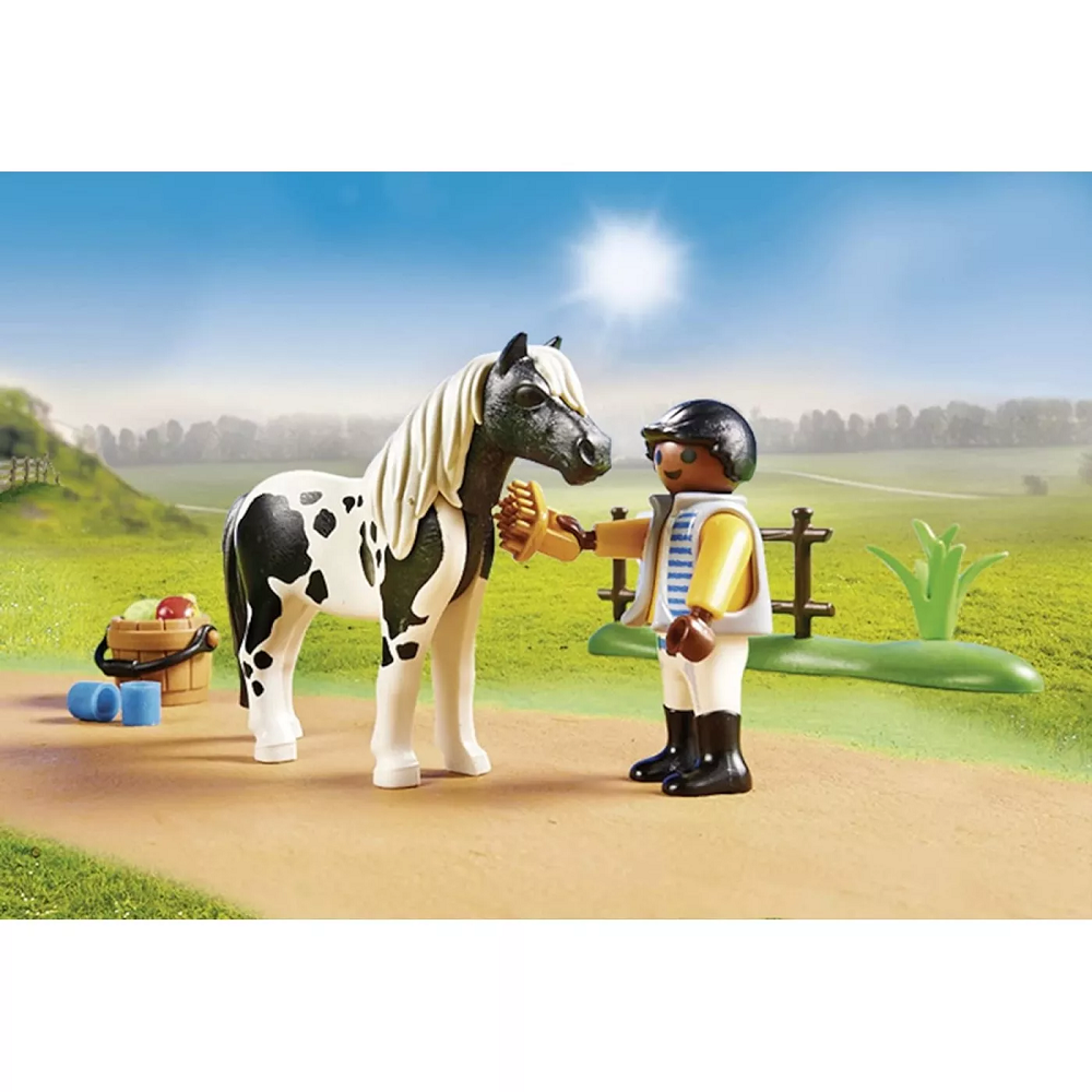 Playmobil Country - Αναβάτης Με Πόνυ Lewitzer 70515