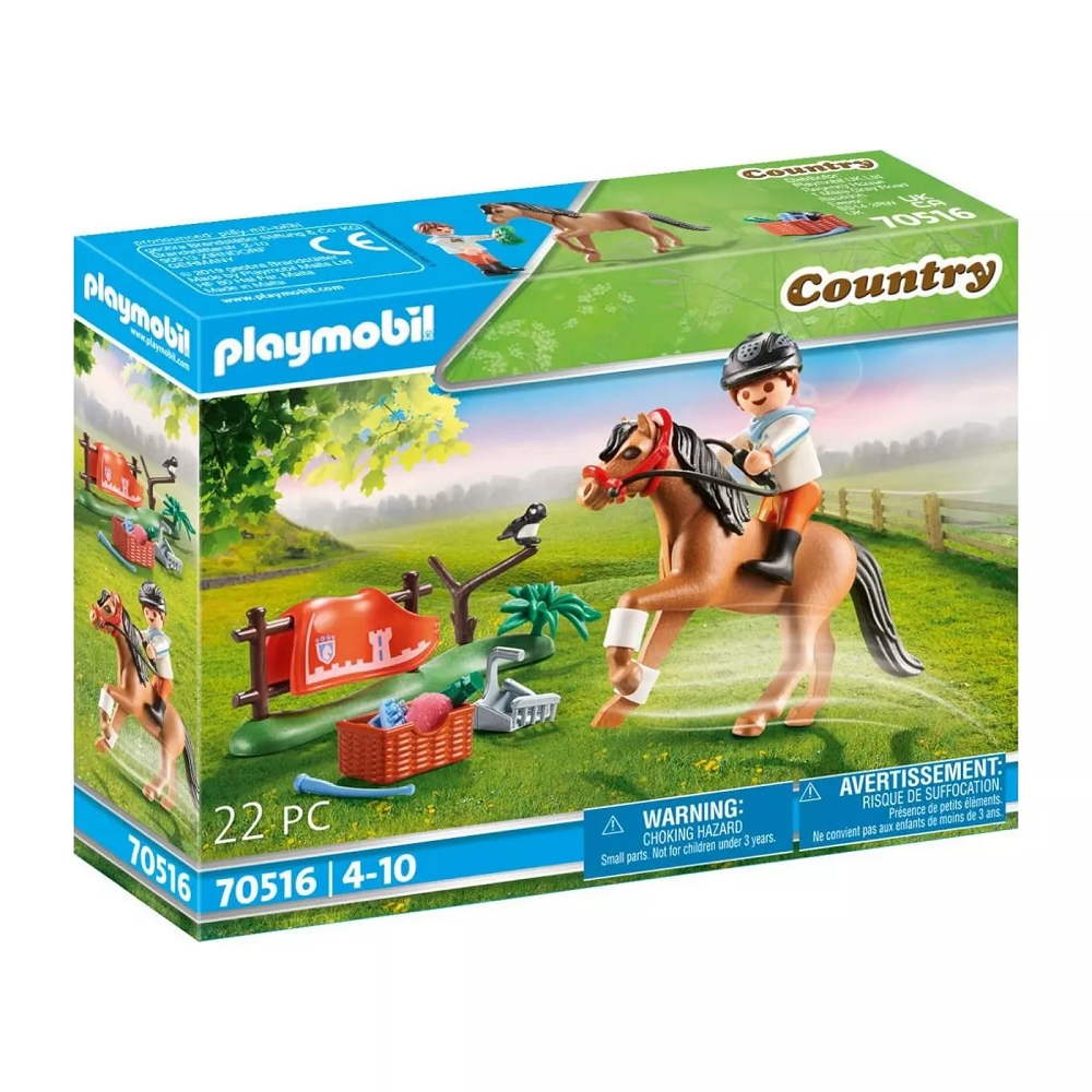 Playmobil Country - Αναβάτης Με Πόνυ Connemara 70516