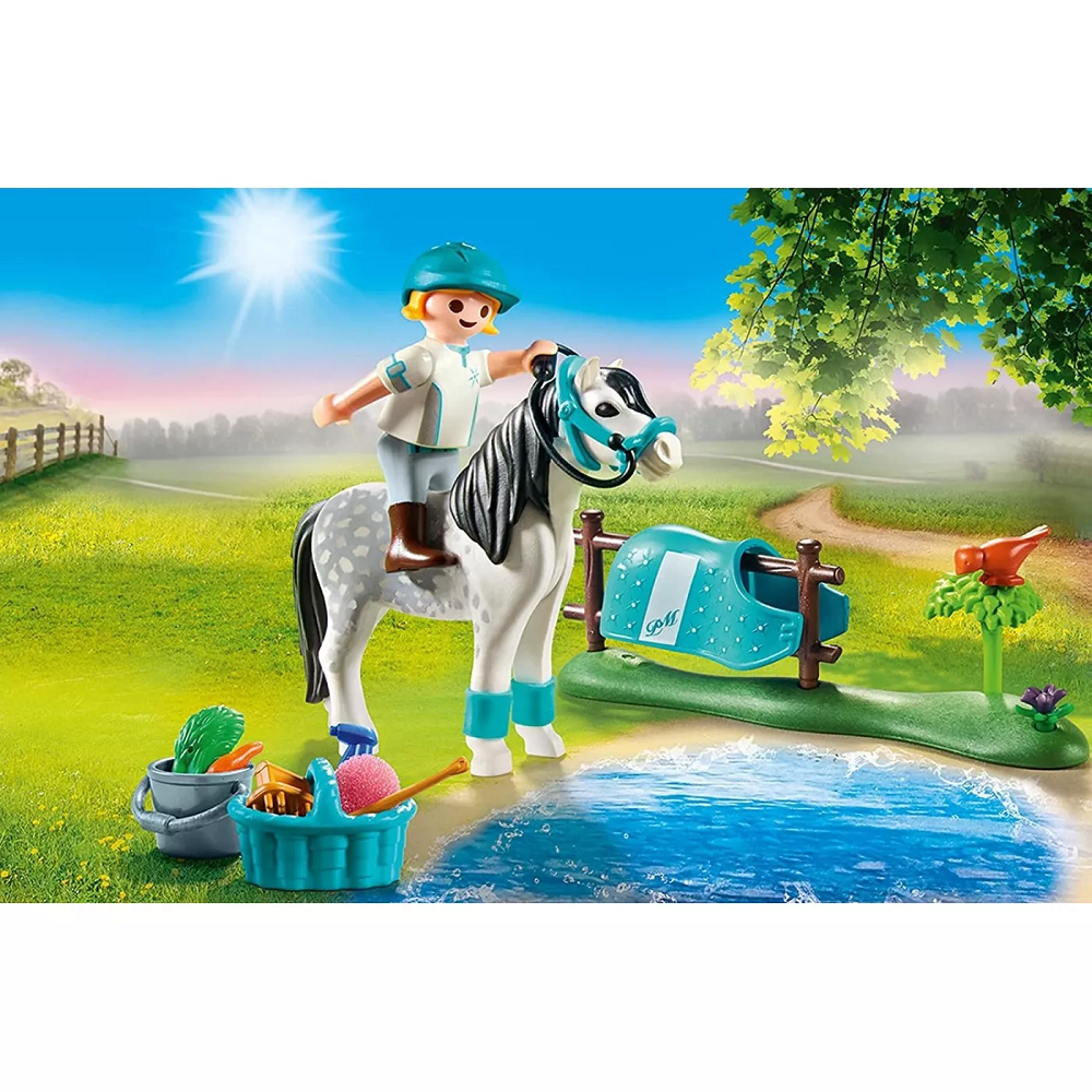 Playmobil Country - Αναβάτρια Με Classic Πόνυ 70522