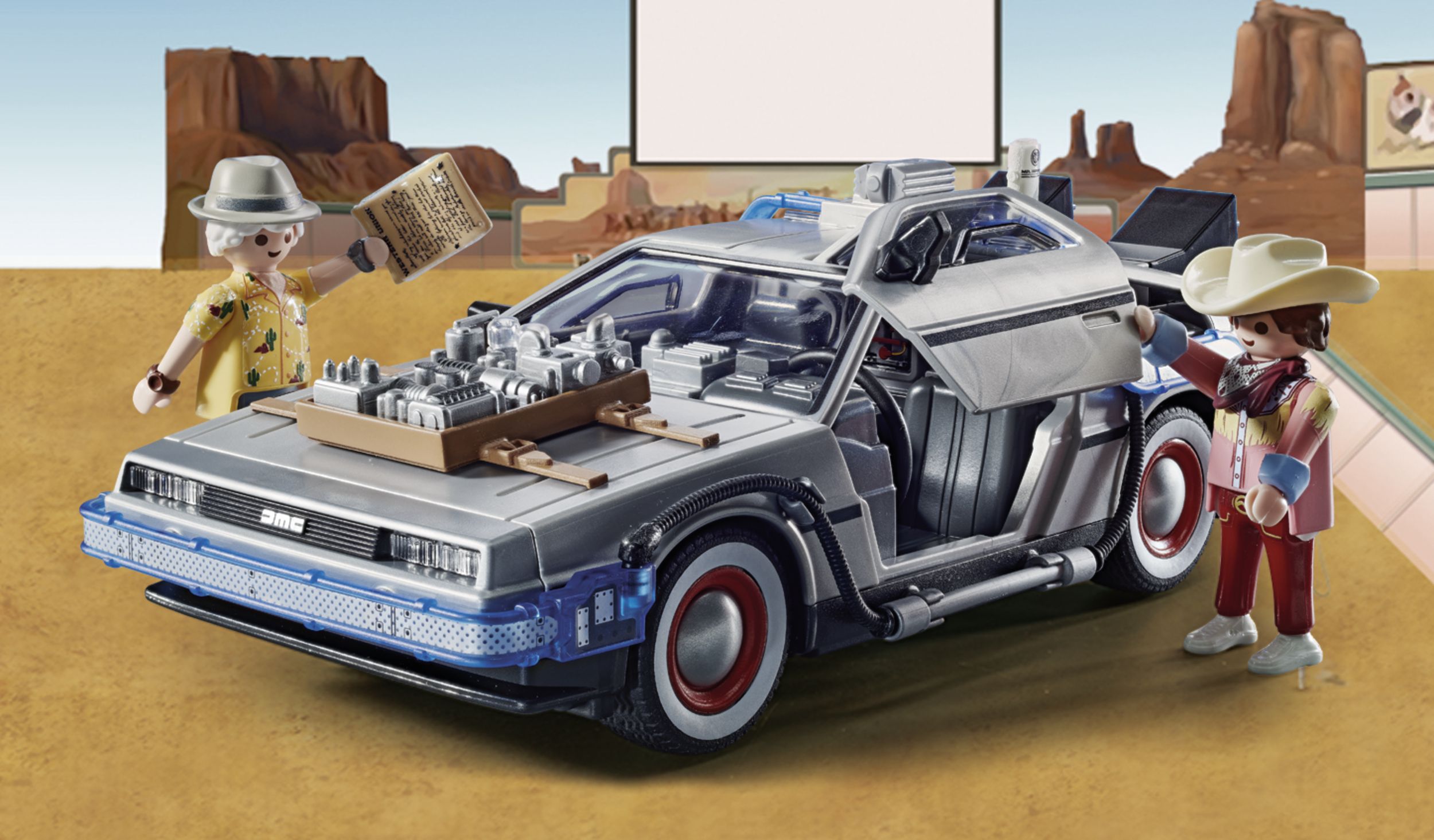 Playmobil Back To The Future - Χριστουγεννιάτικο Ημερολόγιο "Περιπέτεια στην Άγρια Δύση" 70576