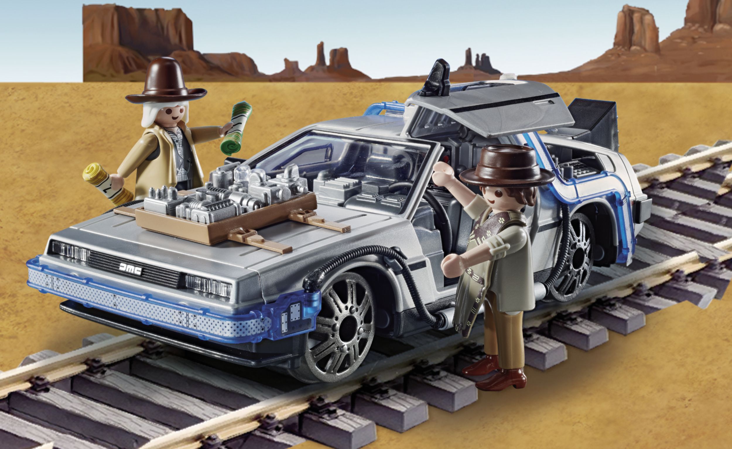 Playmobil Back To The Future - Χριστουγεννιάτικο Ημερολόγιο "Περιπέτεια στην Άγρια Δύση" 70576