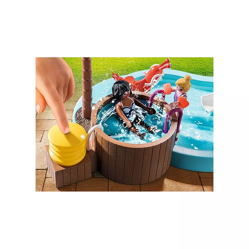 Playmobil Family Fun - Παιδική Πισίνα Με Υδρομασάζ 70611