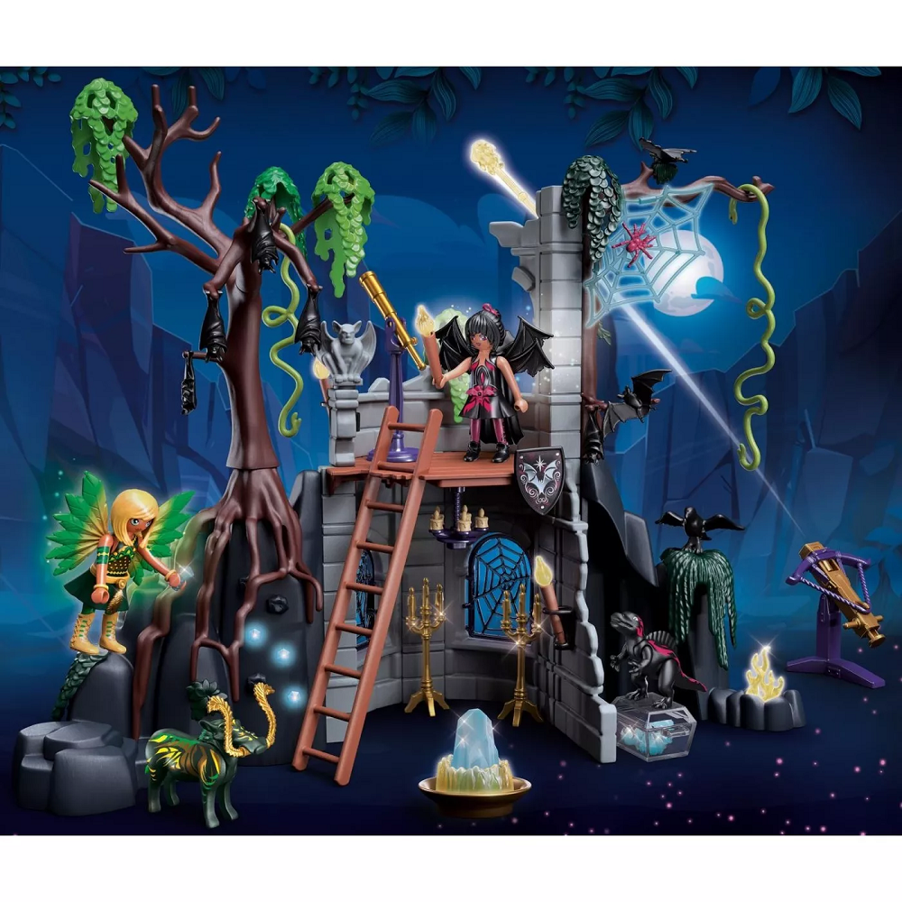 Playmobil Adventures Of Ayuma - Στρατηγείο Των Bad Fairies 70807