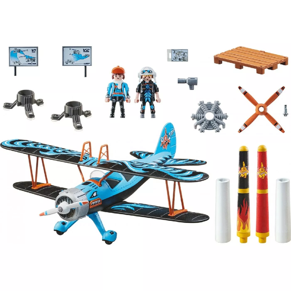 Playmobil Air Stuntshow - Διπλάνο Φοίνικας 70831