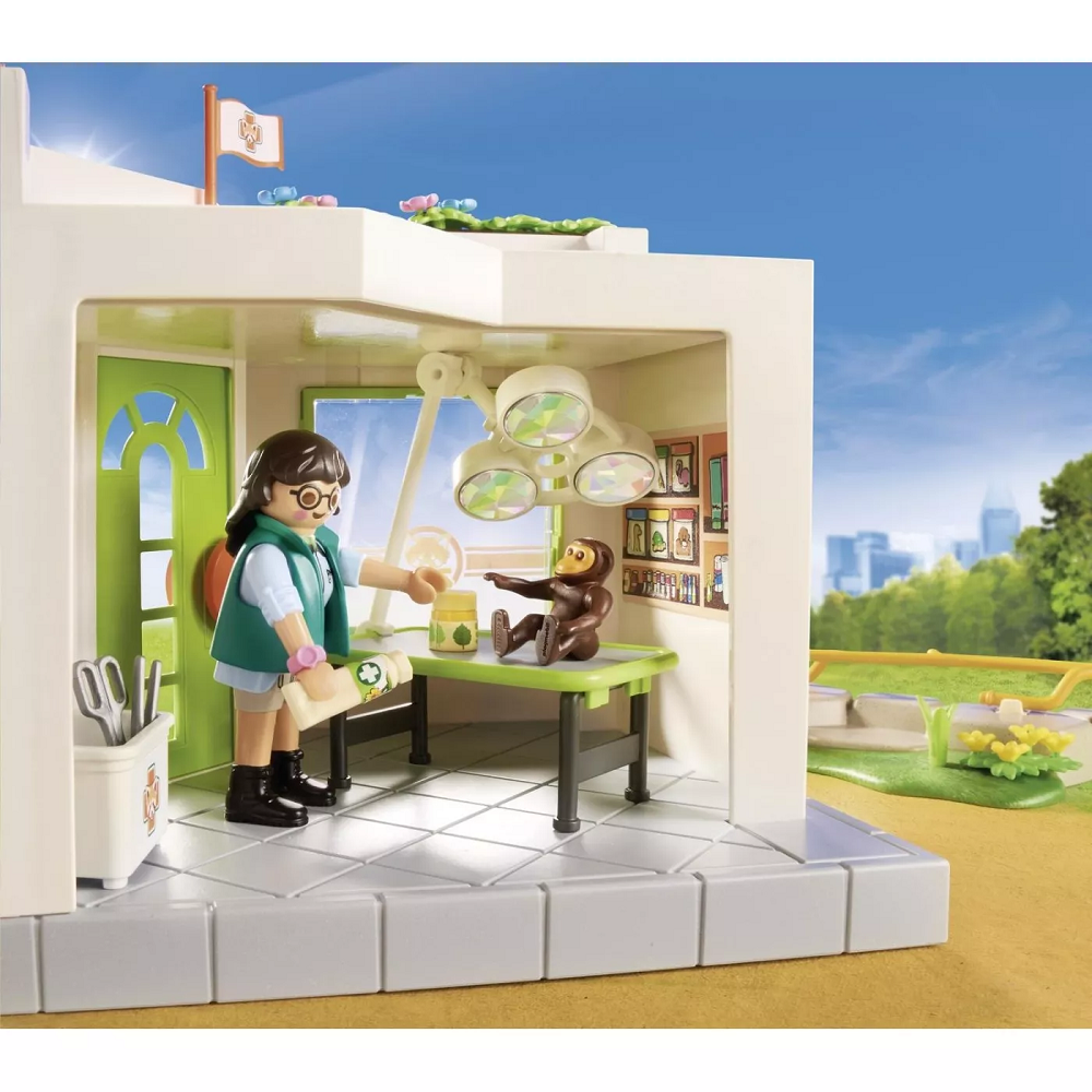 Playmobil Family Fun - Κτηνιατρείο Ζωολογικού Κήπου 70900