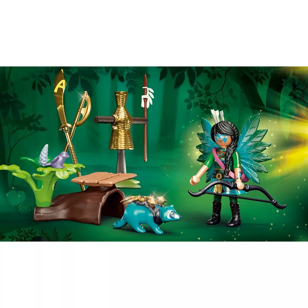 Playmobil Starter Pack - Knight Fairy Με Ρακούν 70905