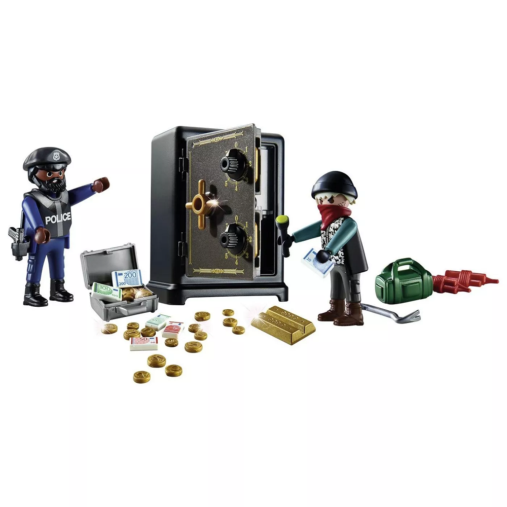 Playmobil Starter Pack - Σύλληψη Διαρρήκτη Χρηματοκιβωτίου 70908