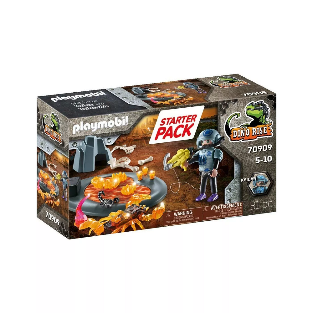 Playmobil Starter Pack - Πολεμώντας Τον Σκορπιό Της Φωτιάς 70909
