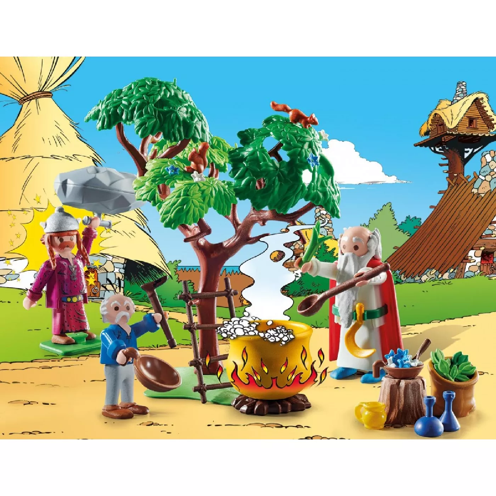 Playmobil Asterix - Ο Δρουίδης Πανοραμίξ 70933