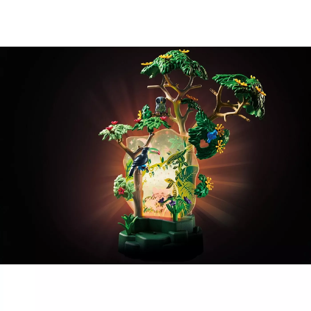 Playmobil Wiltopia - Φωτιζόμενο Τροπικό Δέντρο Και Εξερευνητές 71009