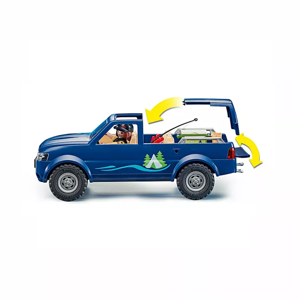 Playmobil Family Fun - Ψαράς Και Όχημα Pick-Up 71038