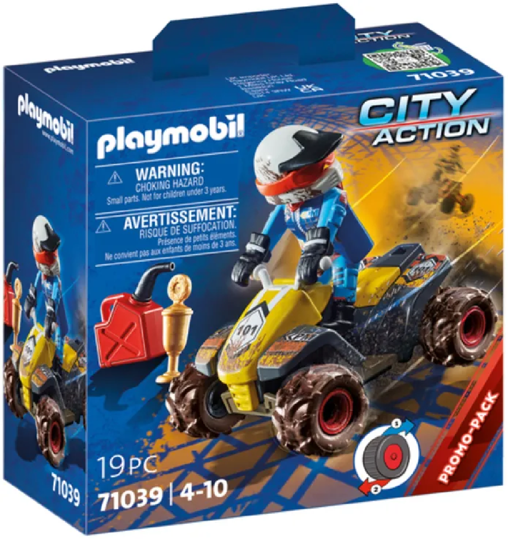 Playmobil City Action - Οδηγός Αγώνων Με Γουρούνα 4X4 71039