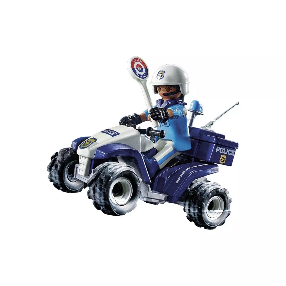 Playmobil City Action - Αστυνομικός Με Γουρούνα 4X4 71092