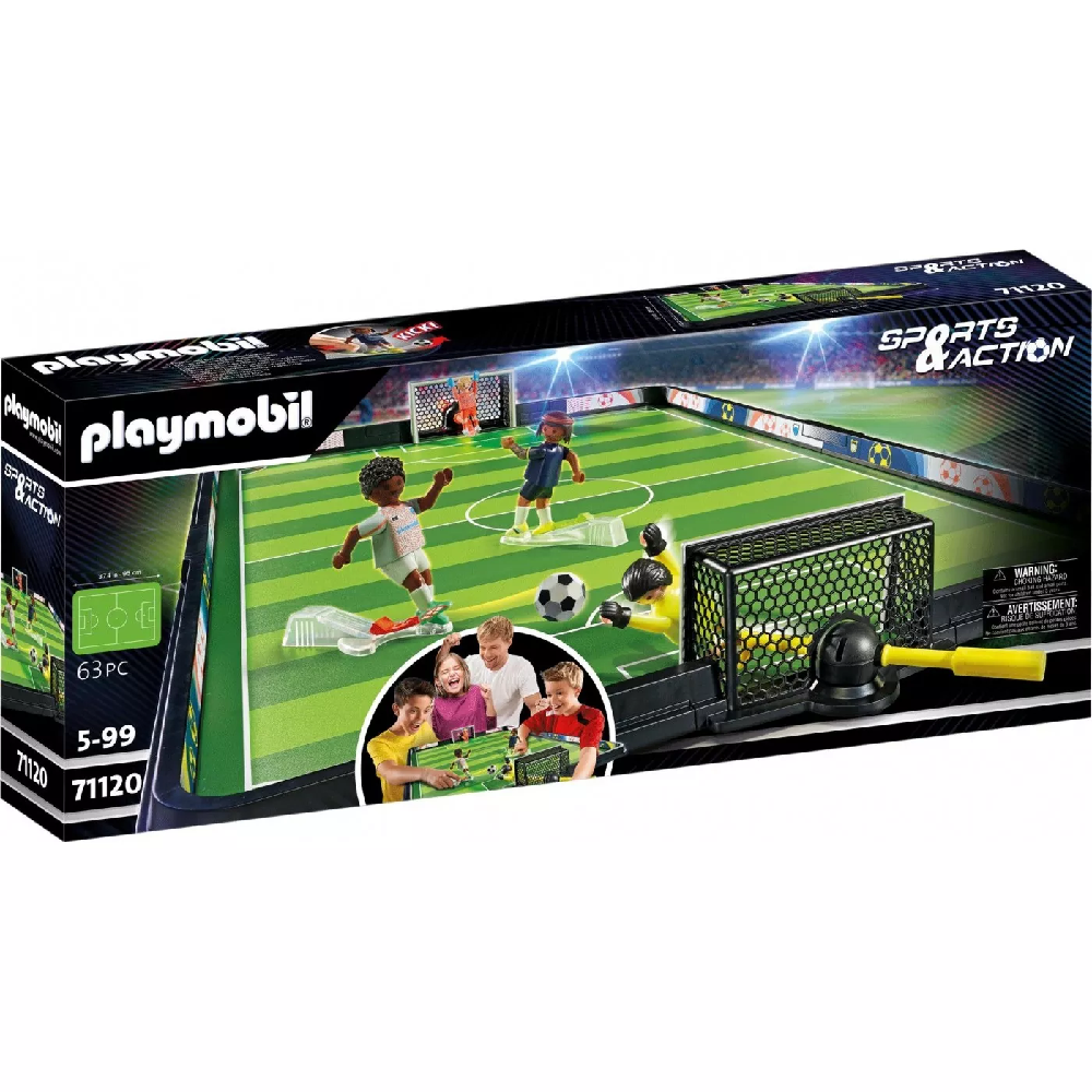 Playmobil Sports & Action - Γήπεδο Ποδοσφαίρου-Βαλιτσάκι 71120