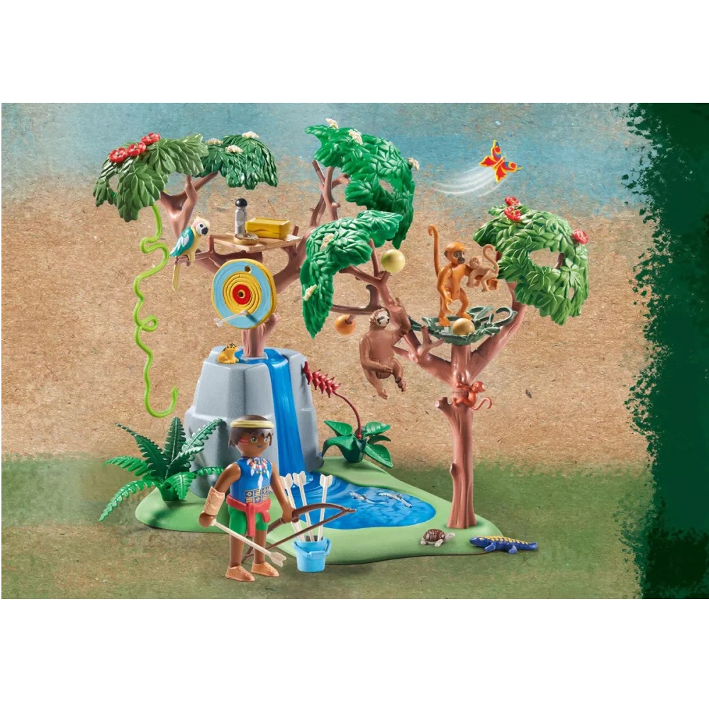 Playmobil Wiltopia - Παιδική Χαρά Στην Τροπική Ζούγκλα 71142