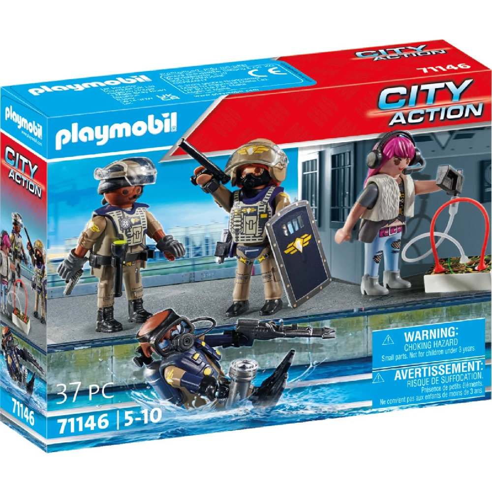 Playmobil City Action - Ομάδα Ειδικών Δυνάμεων 71146