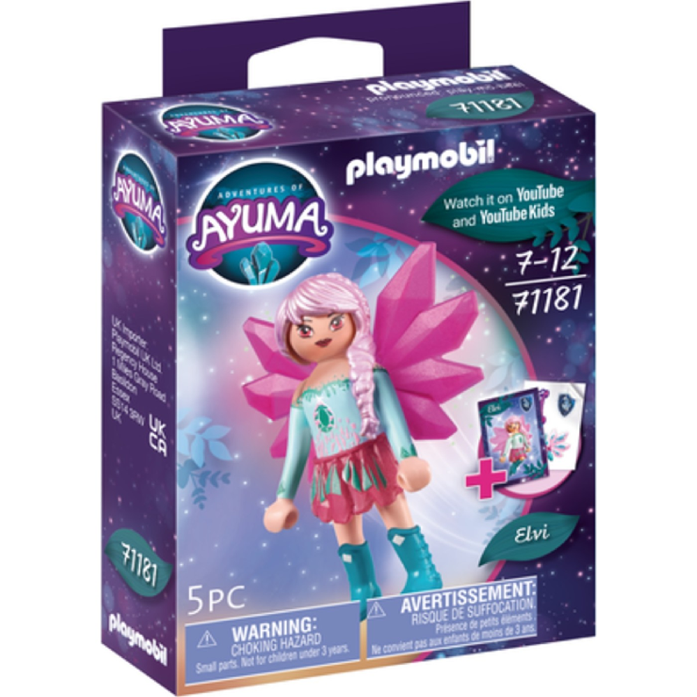 Playmobil Adventures Of Ayuma - Crystal Fairy Elvi 71181