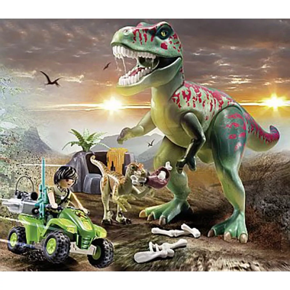 Playmobil Dino - Η Επίθεση Του Δεινοσαύρου T-Rex 71183